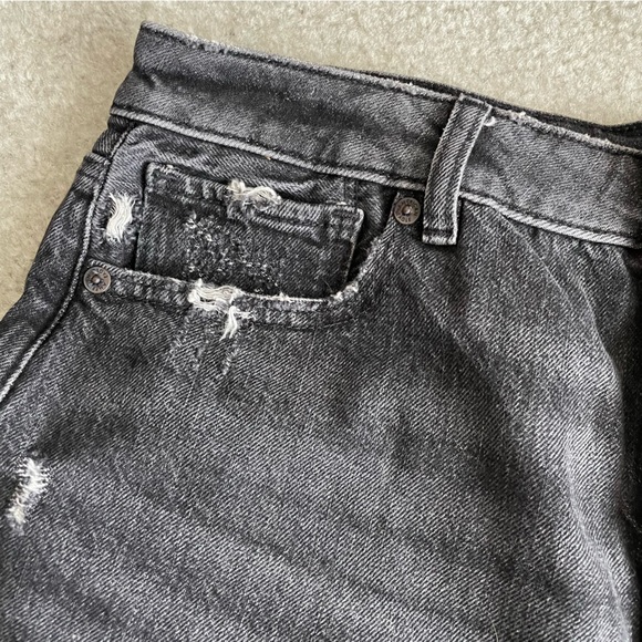 American Eagle black denim shorts - Picture 5 of 9